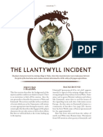 The Llantywyll Incident: Prelude Prelude