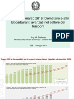 Biometano e Biocarburanti avanzati il nuovo Sistema incentivante 