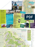 New Forest Cycle Routes Map