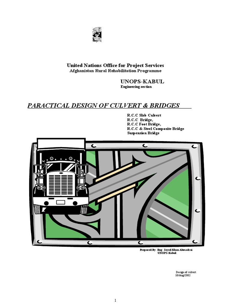 Practical Design of Culvert & Bridges | PDF | Sand | Column