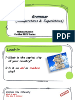 Grammar (Comparatives & Superlatives