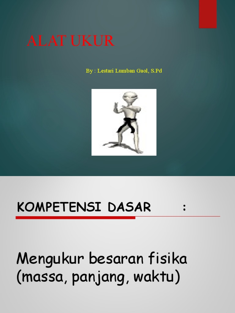 Alat Ukur (Jangka Sorong Dan Mikrometer Sekrup) | PDF