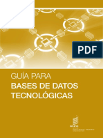 Guía Para Bases de Datos Tecnológicas. Organización Mundial de La Propiedad Intelectual – OMPI (2012).