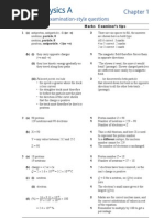 AQA AS Physics A Chapter 1 Textbook Answers