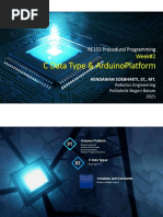 Week#2 - C Data Types and Arduino Platform