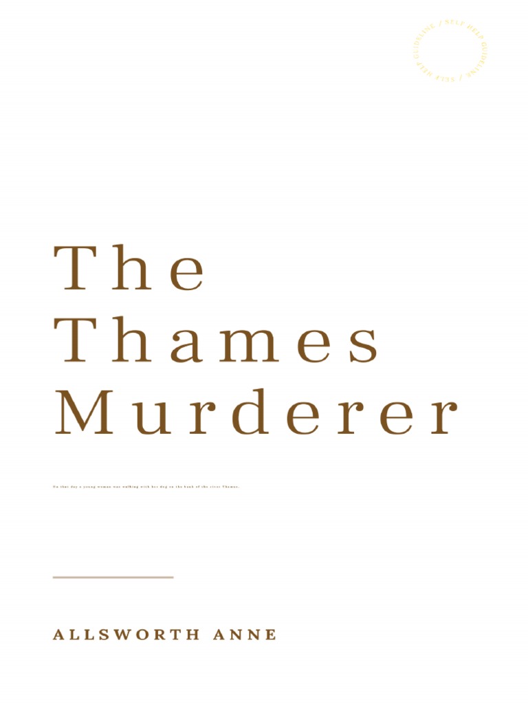The Thames Murderer Allsworth Anne | PDF | Dress