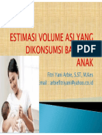 TM 5 Estimasi Volume Asi