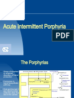 Acute Intermittent Porphyria: An Inherited Disorder of Heme Synthesis