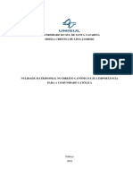 Nulidade Matrimonial No Direito Canônico e Sua Importância para A Comunidade Católica