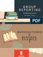 Group Reporting: Enterprise Study