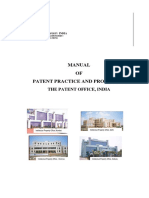 Manual OF Patent Practice and Procedure: The Patent Office, India