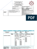 1o - Plan Semanal 25 Al 27 Mayo