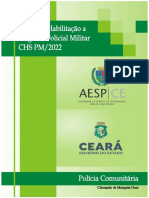 Apostila CHS PM 2022 EAD - Policia Comunitaria