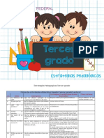 Estrategias de lectura para tercer grado