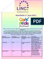 Newsletter 1st June 2011