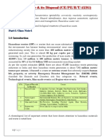 Hazardous Waste & Its Disposal-Note-1