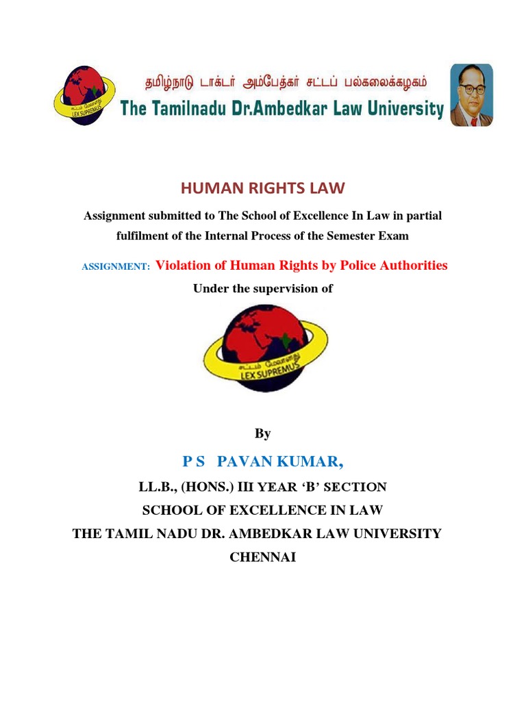 Police Human Rights Violations Analysis | PDF | Arrest | Police