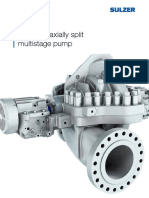 MSD-RO Axially Split Multistage Pump