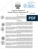 Resolucion Presidencial N°119-2021-Inpep PDF