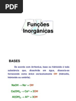 funçoes inorganicas - sais