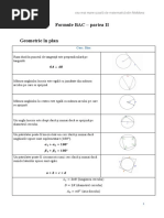 Formule BAC - Partea II