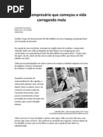 Soifer, o empresário que começou a vida carregando mala