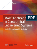 Wengang Zhang - MARS Applications in Geotechnical Engineering Systems - Multi-Dimension With Big Data (2020, Springer Singapore)