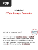 DT For Strategic Innovation