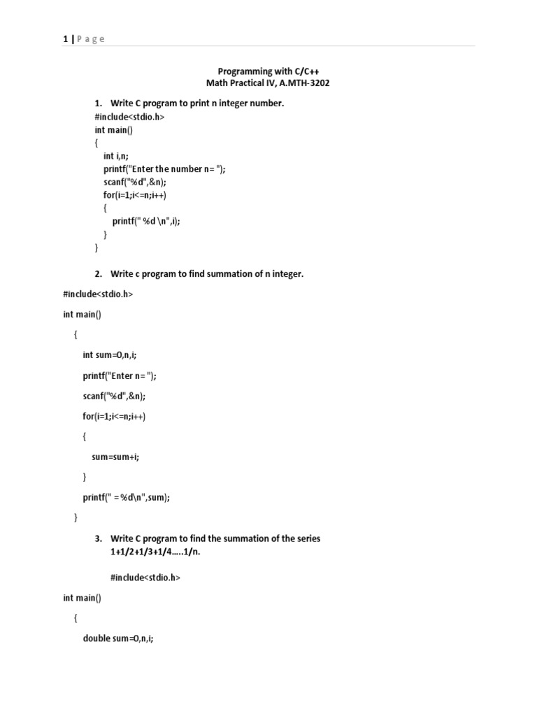 C Lab Question Solution | PDF | Matrix (Mathematics) | Mathematics