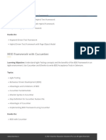 BDD Framework With Cucumber: Hands-On