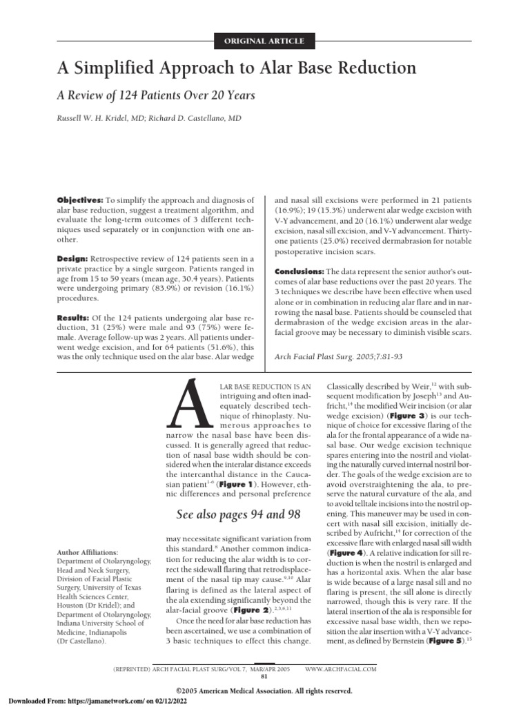 Abc Ortho PDF Human Nose Surgery