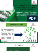 Empresa Nutresa - Primer Parcial de Gestion Gerencial