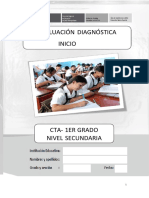 Evaluación Diagnóstica de CTA 1º