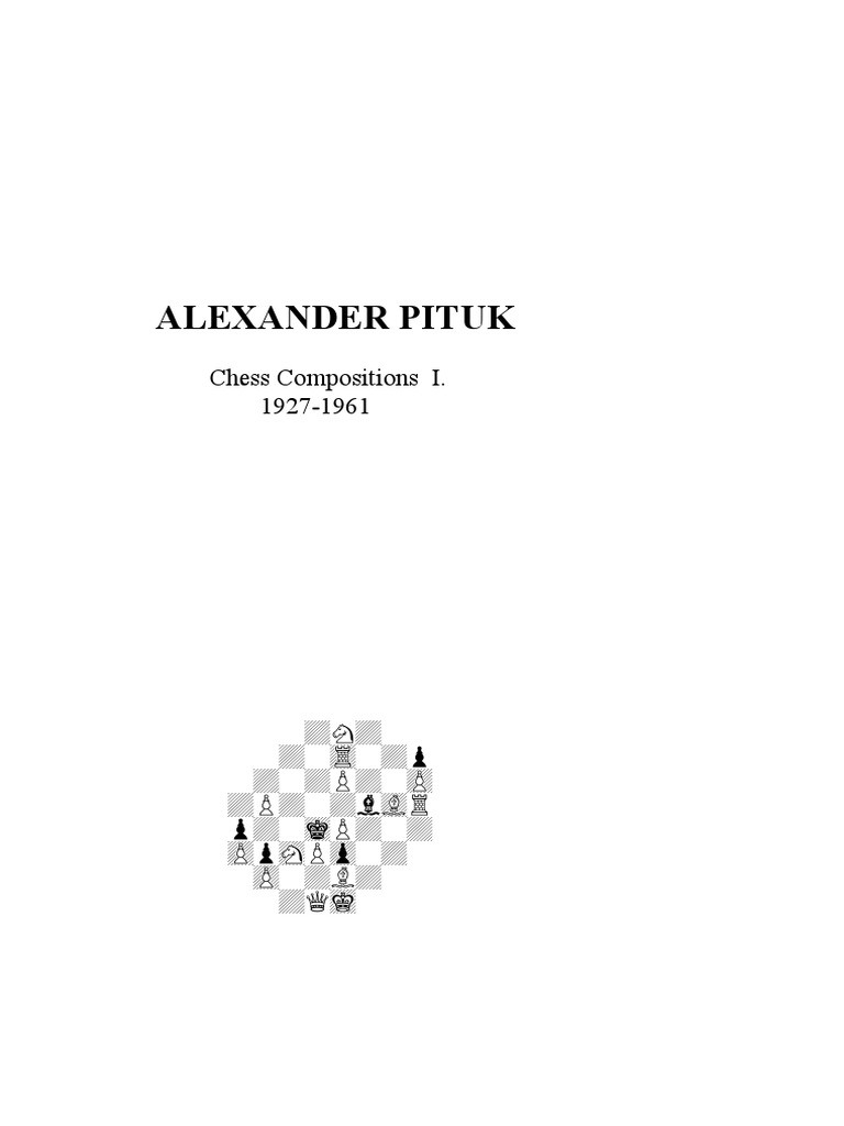 Chess Compositions | PDF
