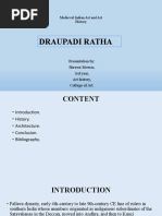 Draupadi Ratha: Medieval Indian Art and Art History