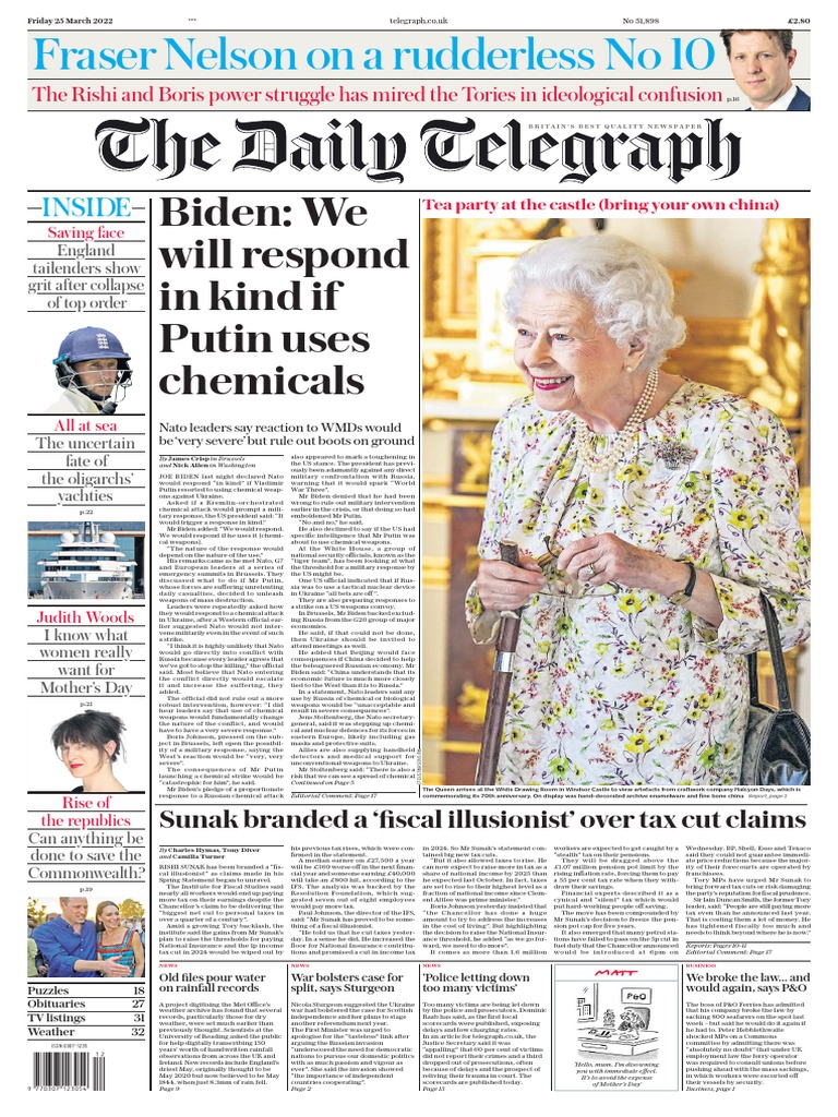 The Daily Telegraph (UK) picture