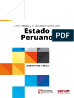 Estructura y Funcionamiento Del Estado Peruano