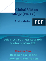 Addis Ababa Research Topic Guide