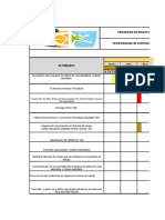 Cronograma de Actividades - Estilos de Vidad Saludables - Trabajo Saludables