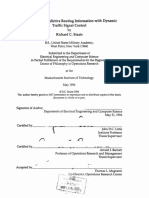 Integration of Predictive Routing Information With Dynamic Traffic Signal Control