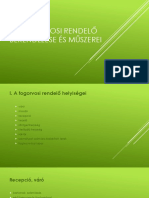 A Fogorvosi Rendelő Berendezése És Műszerei