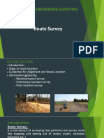 Advanced Engineering Surveying: Route Survey