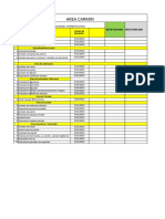 Programacion de Trabajos de Mantenimiento - Autorizacion Sanitaria