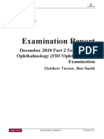Part 2 FCROphth Written Exam Report - Dec2018