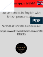 Do You Speak British?: 30 Sentences in English With British Pronunciation