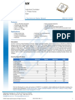 Surface Mount (SMT) Voltage Controlled Oscillator (Vco) From 1.2 GHZ To 1.8 GHZ, Phase Noise of - 89 DBC/HZ and 0.5 Inch Package