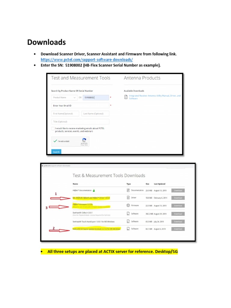 HBFlex Scanner Installations | PDF | Computers