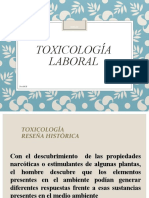 Toxicología Laboral - I 2