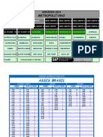 Horario Metropolitano 08-06-2013