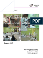 Indicadores Sociales e Instrumentos de Valoración II Edición